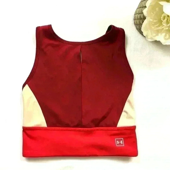 Under Armour “Always On” Keyhole Halter Support Crop Top Sports Bra Size XS - Picture 2 of 15